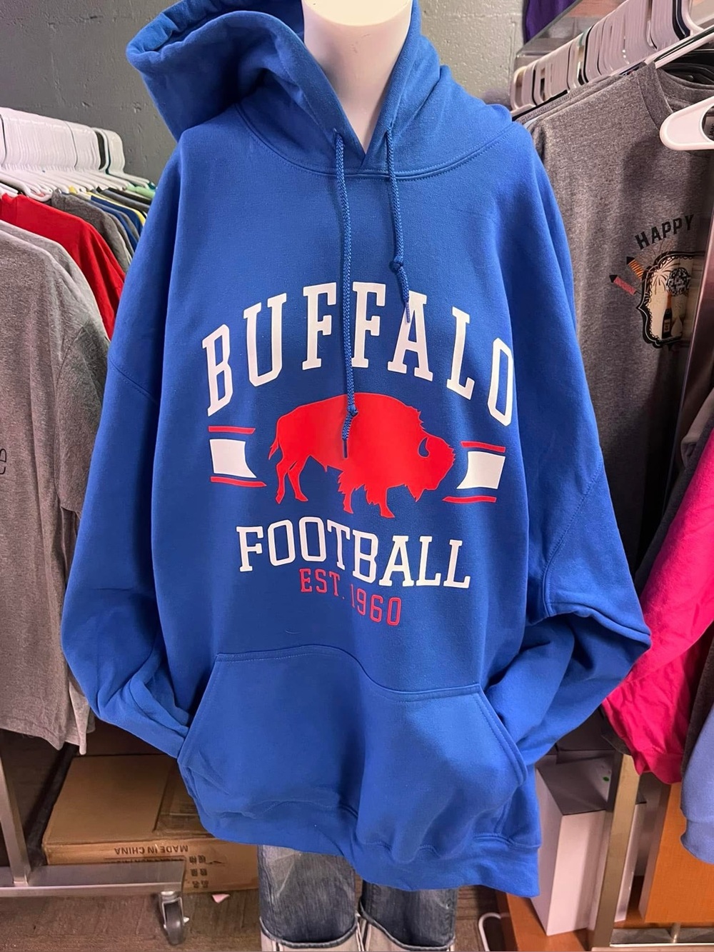 Brand new unisex hoodie bills  football